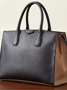 Nine West Elegant Black Satchel